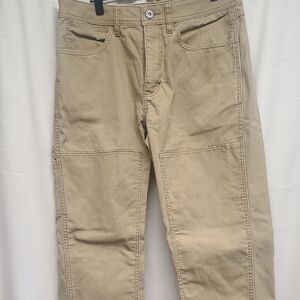 REI Co-op Trailsmith Double Knee Pants Mens 32x30 Beige/Khaki